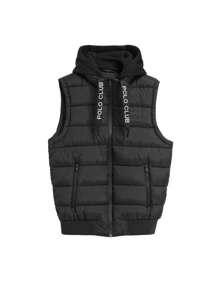 Утепленный жилет Polo Club, черный
Утепленный жилет Polo Club, черный