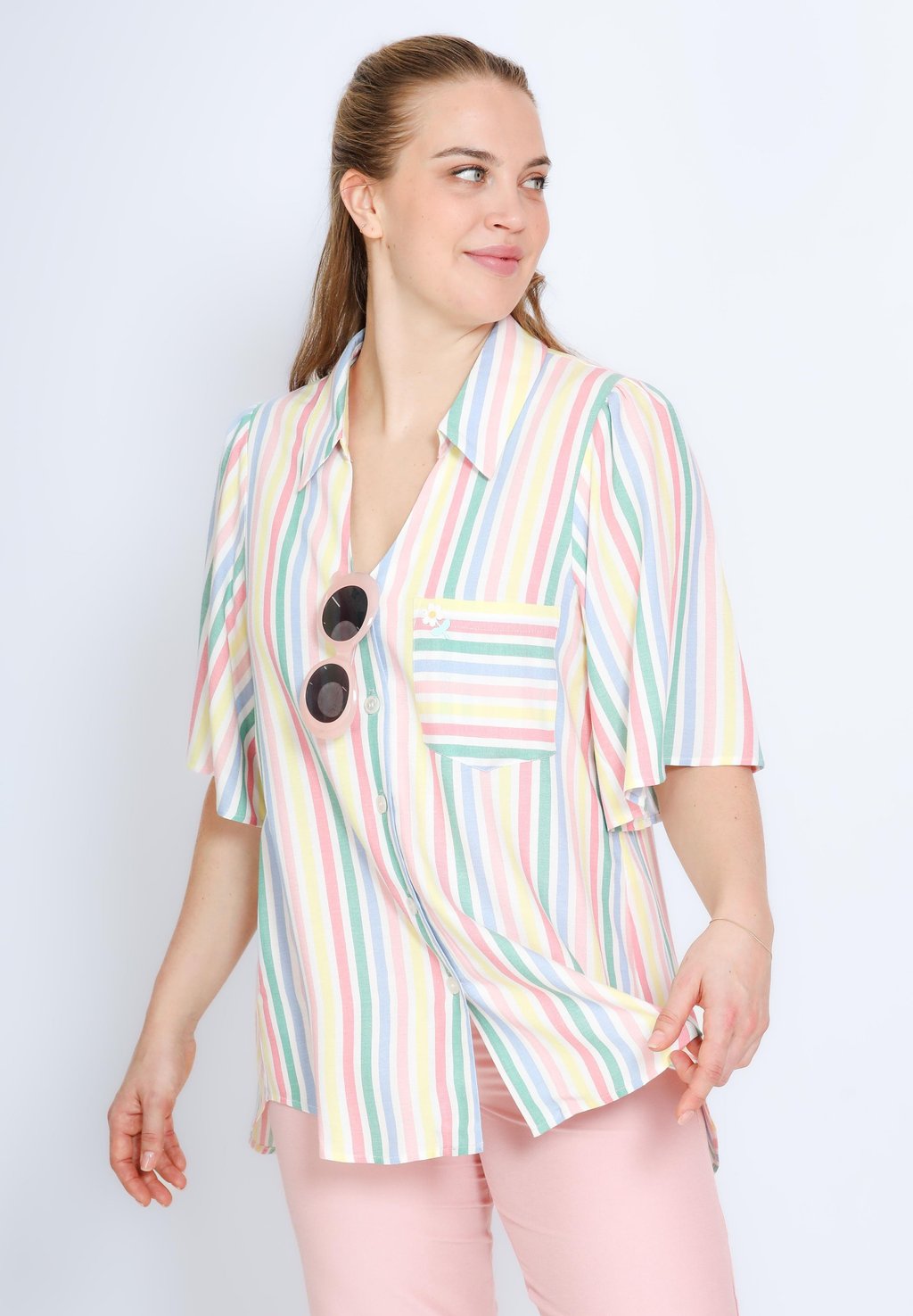 Блузка на пуговицах RAYÉE Jean Marc Philippe, мультиколор
Блузка на пуговицах RAYÉE Jean Marc Philippe, мультиколор