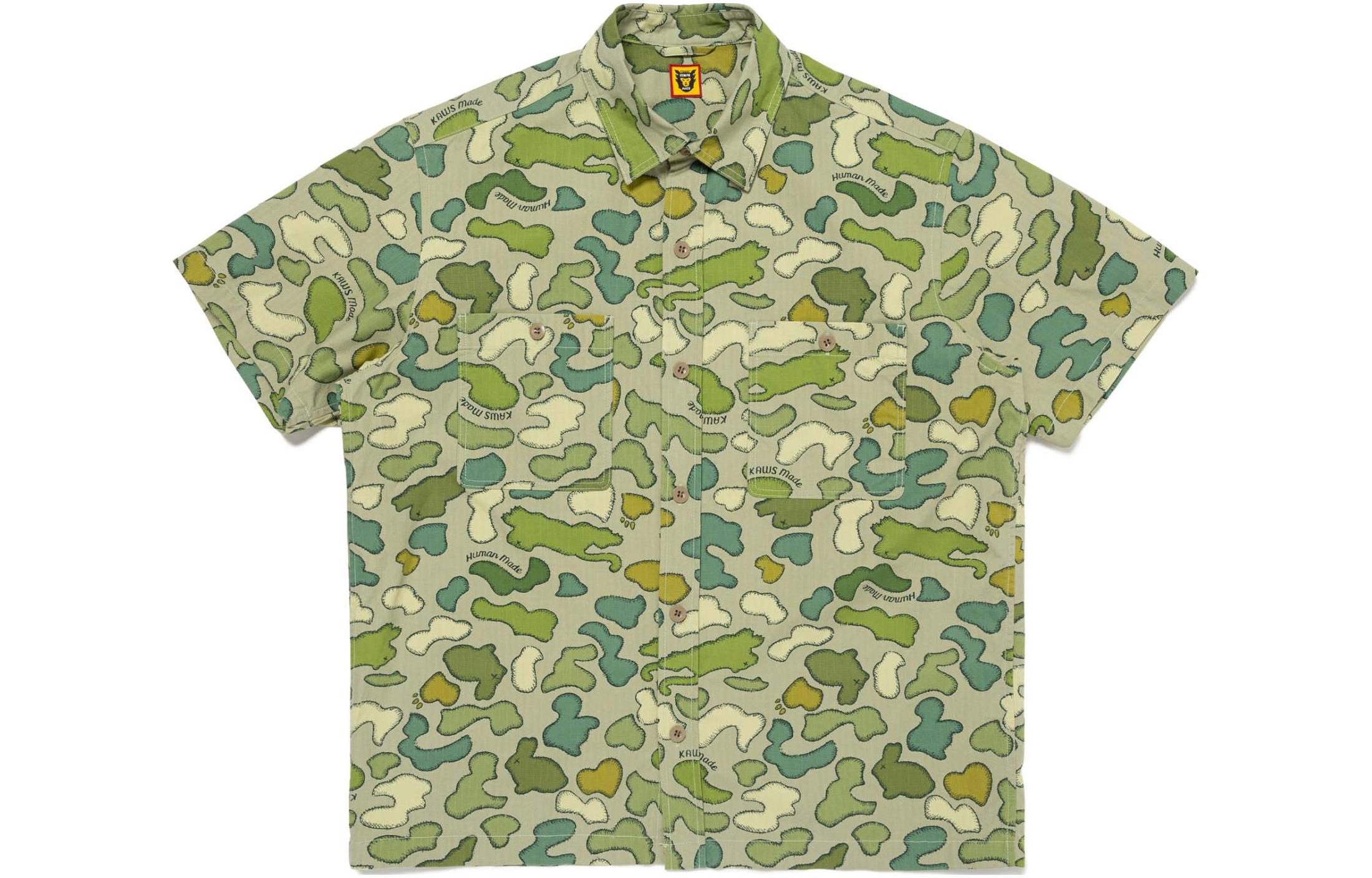 Рубашка X Kaws Made Camo HUMAN MADE, зеленый
Рубашка X Kaws Made Camo HUMAN MADE, зеленый