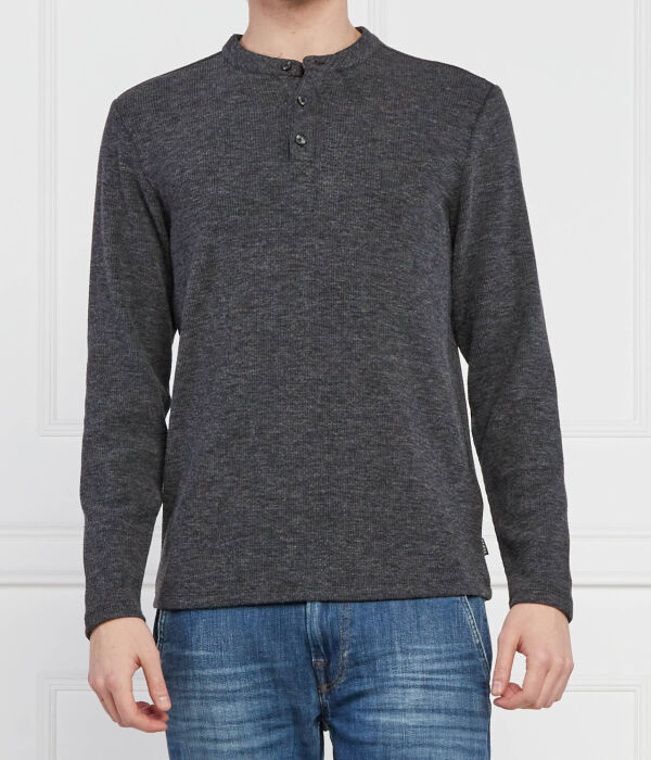 Джемпер мужской Guess Jeans с воротом на пуговицах, серый
Джемпер мужской Guess Jeans с воротом на пуговицах, серый