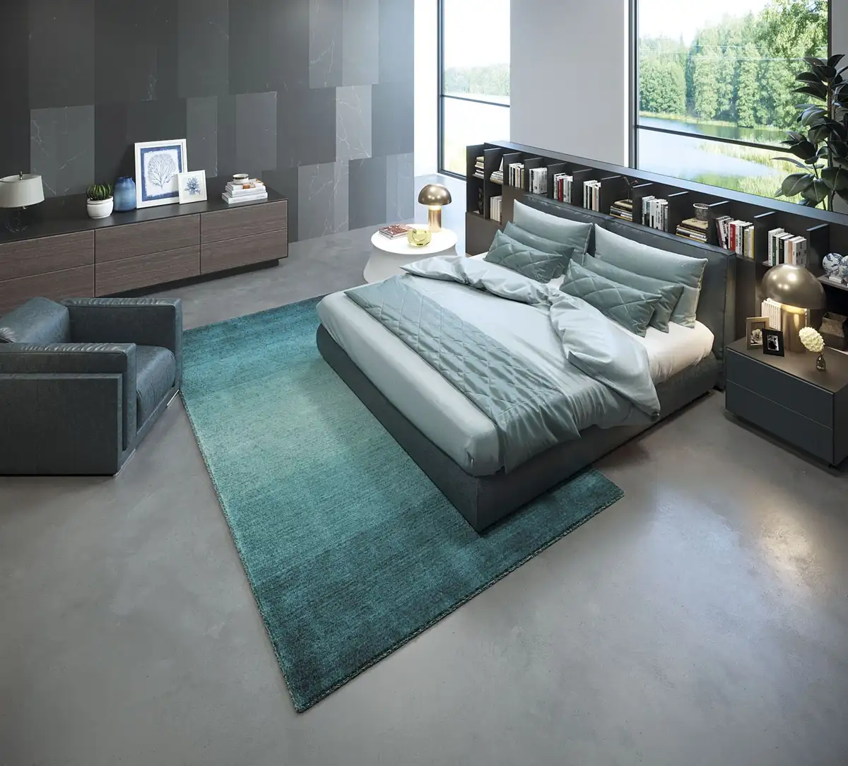 Шерстяной ковер THEKO "Wool Comfort", прямоугольный, ковер ручной работы, чистая шерсть, ручная работа, яркие цвета, скандинавский 140х200 см, бирюзовый
Шерстяной ковер THEKO "Wool Comfort", прямоугольный, ковер ручной работы, чистая шерсть, ручная работа, яркие цвета, скандинавский 140х200 см, бирюзовый