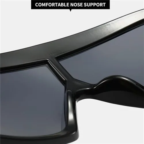 Винтажные солнцезащитные очки большого размера для женщин в стиле панк, солнцезащитные очки-щитки для мужчин в большой оправе, защита от УФ-излучения UV400 MTZJH, C1
Винтажные солнцезащитные очки большого размера для женщин в стиле панк, солнцезащитные очки-щитки для мужчин в большой оправе, защита от УФ-излучения UV400 MTZJH, C1