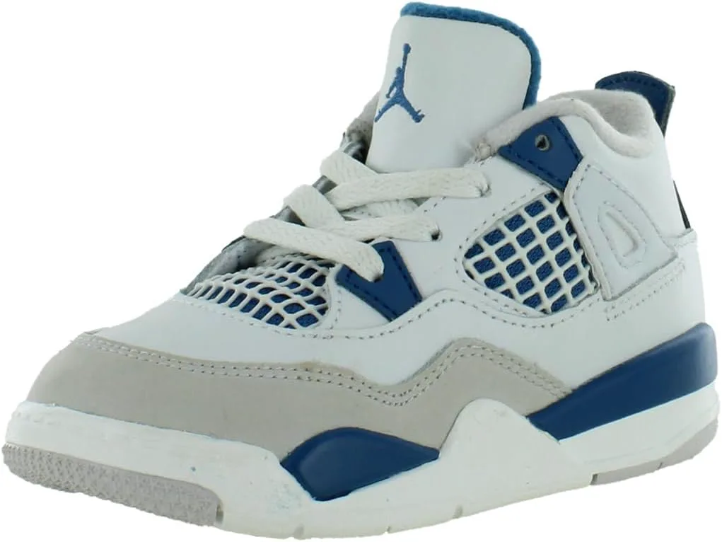 Детские кроссовки Nike Jordan 4 Retro, белый/синий
Детские кроссовки Nike Jordan 4 Retro, белый/синий