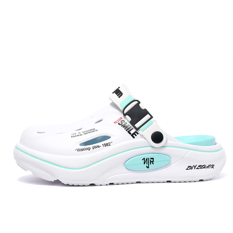 NANJIREN Клоги унисекс бело-голубые, цвет White Blue
NANJIREN Клоги унисекс бело-голубые, цвет White Blue