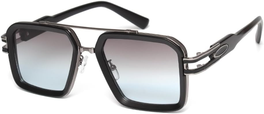 Солнцезащитные очки в стиле ретро, квадратные, модные, для мужчин и женщин, с двойной оправой, унисекс, металлические, стильные, с защитой от УФ-излучения UV400 UJNHGQ, C2
Солнцезащитные очки в стиле ретро, квадратные, модные, для мужчин и женщин, с двойной оправой, унисекс, металлические, стильные, с защитой от УФ-излучения UV400 UJNHGQ, C2