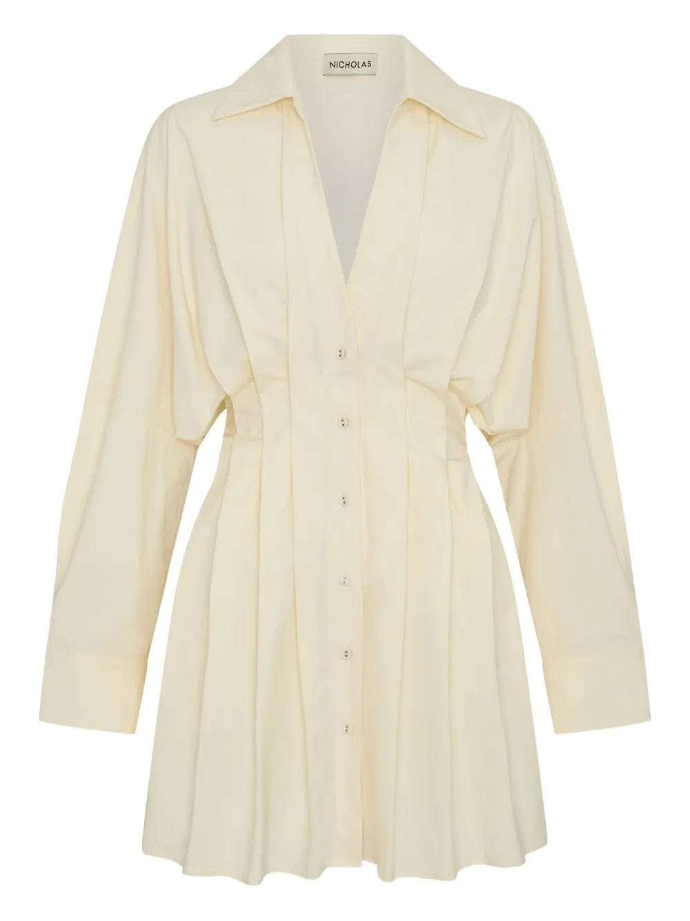 Платье-рубашка Fabienne со складками Nicholas, нейтральный
Платье-рубашка Fabienne со складками Nicholas, нейтральный