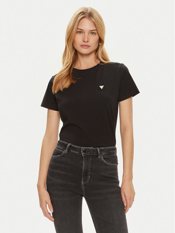 Футболка стандартного кроя Guess, черный 
Футболка стандартного кроя Guess, черный