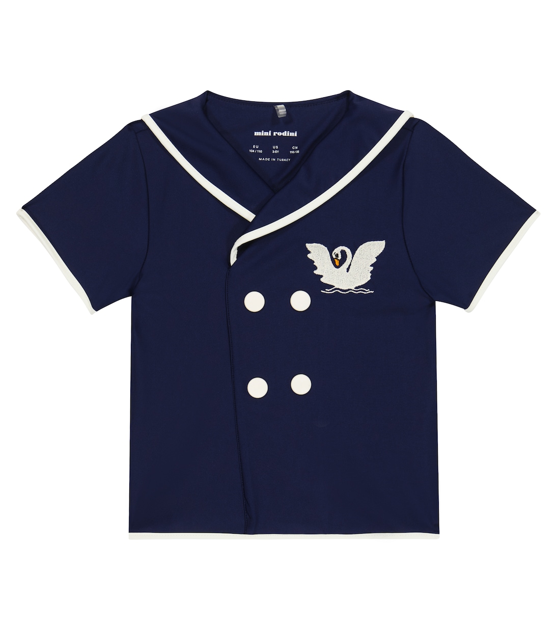 Вышитый топ для плавания Mini Rodini, синий
Вышитый топ для плавания Mini Rodini, синий