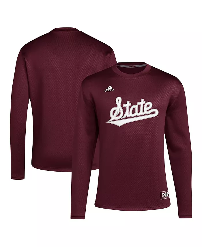 Мужская бордовая толстовка Mississippi State Bulldogs Reverse Retro с бейсбольной надписью adidas
Мужская бордовая толстовка Mississippi State Bulldogs Reverse Retro с бейсбольной надписью adidas