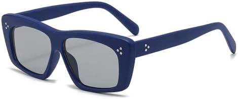 Популярные модные квадратные солнцезащитные очки для женщин, ретро-очки с заклепками, мужские солнцезащитные очки «кошачий глаз», трендовые солнцезащитные очки MTZJH, Blue Light Gray
Популярные модные квадратные солнцезащитные очки для женщин, ретро-очки с заклепками, мужские солнцезащитные очки «кошачий глаз», трендовые солнцезащитные очки MTZJH, Blue Light Gray