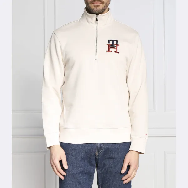 Толстовка повседневного кроя с монограммой Tommy Hilfiger, бежевый
Толстовка повседневного кроя с монограммой Tommy Hilfiger, бежевый