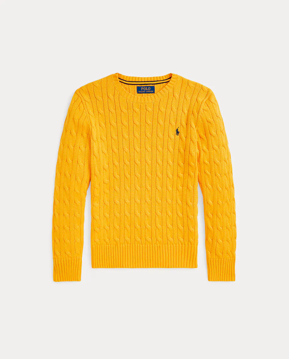 Хлопковый свитер горчичного цвета для мальчика косой вязки Polo Ralph Lauren, горчичный
Хлопковый свитер горчичного цвета для мальчика косой вязки Polo Ralph Lauren, горчичный