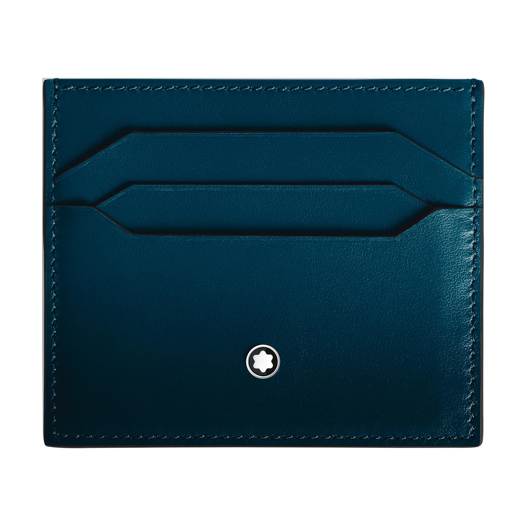 MONTBLANC Кошелек для карт Meisterstuck из натуральной телячьей кожи, женский, цвет Cyprus Blue
MONTBLANC Кошелек для карт Meisterstuck из натуральной телячьей кожи, женский, цвет Cyprus Blue