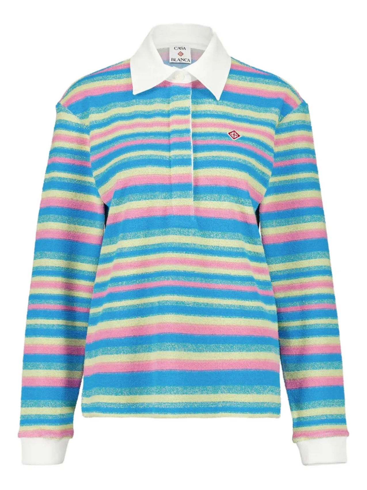 Полосатый топ-поло Casablanca, синий 
Полосатый топ-поло Casablanca, синий