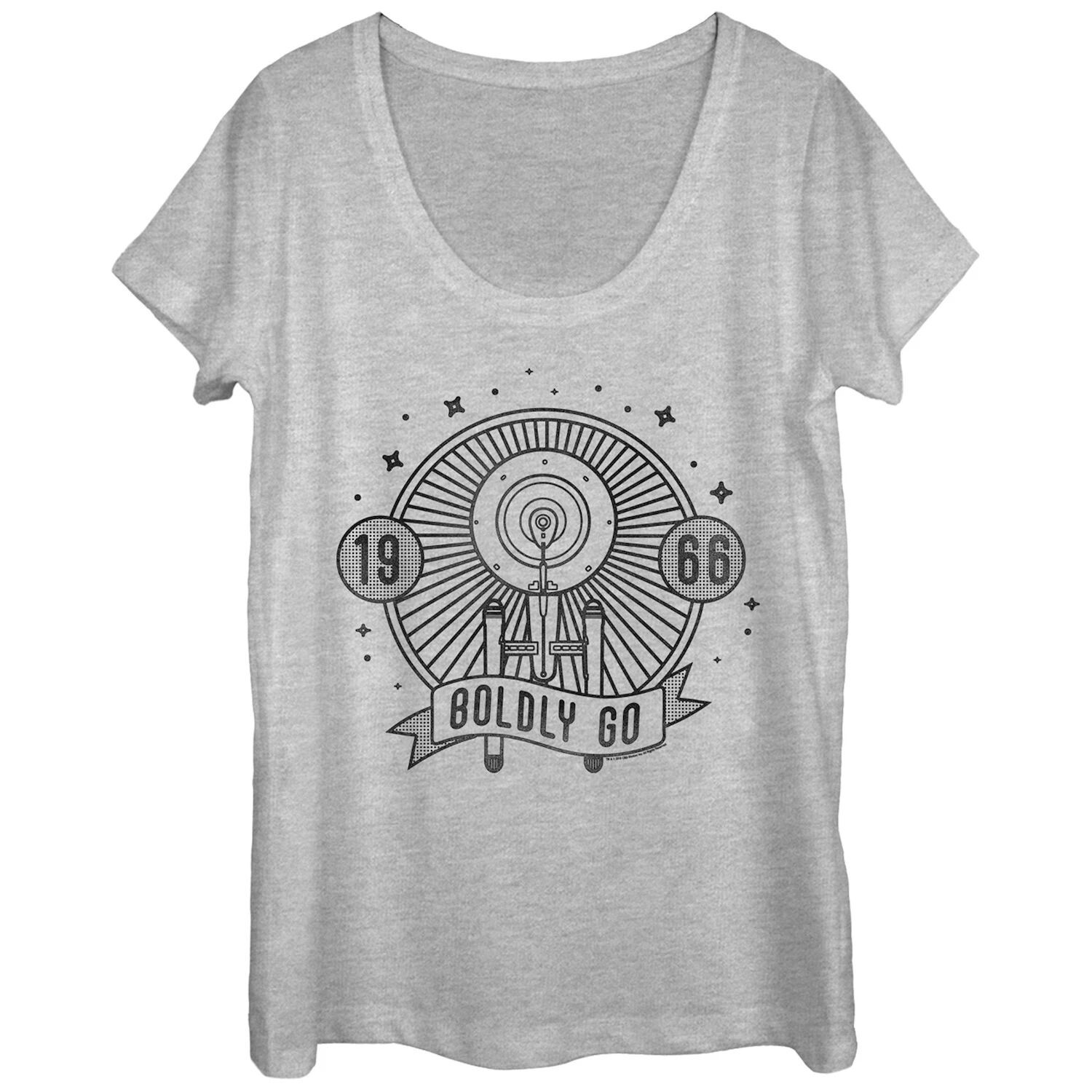 Футболка с круглым вырезом для юниоров Star Trek Boldly Go Banner 1966 Licensed Character
Футболка с круглым вырезом для юниоров Star Trek Boldly Go Banner 1966 Licensed Character