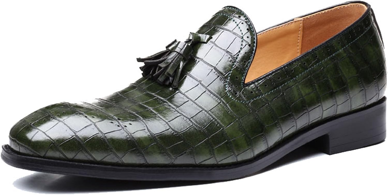 Мужские классические британские туфли-слипоны из искусственной кожи, с резным дизайном, деловые формальные туфли с кисточками Generic, зеленый
Мужские классические британские туфли-слипоны из искусственной кожи, с резным дизайном, деловые формальные туфли с кисточками Generic, зеленый