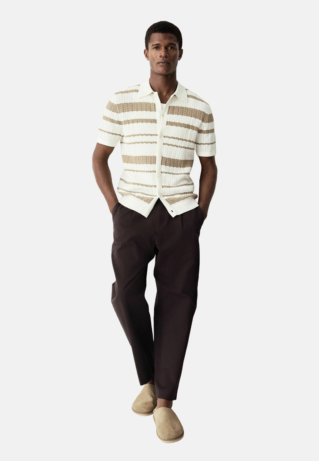 Рубашка REGULAR FIT - SHORT SLEEVE STRIPE Next, бежевый
Рубашка REGULAR FIT - SHORT SLEEVE STRIPE Next, бежевый