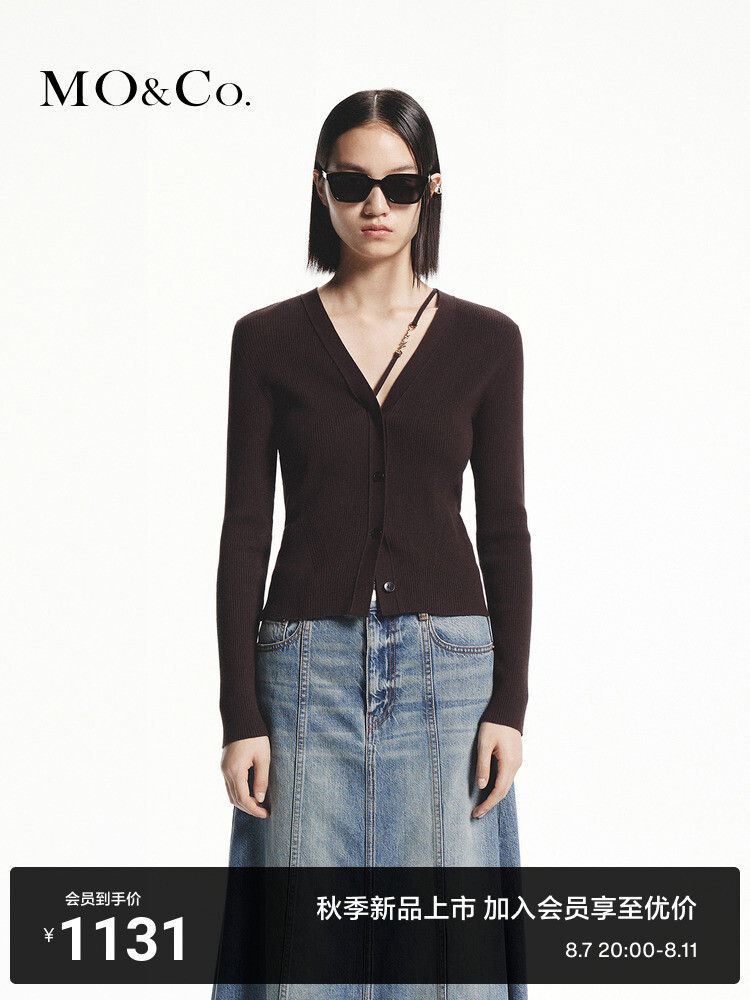 Свитер короткий Moco Moanke 2024 с V-образным вырезом, коричневый
Свитер короткий Moco Moanke 2024 с V-образным вырезом, коричневый