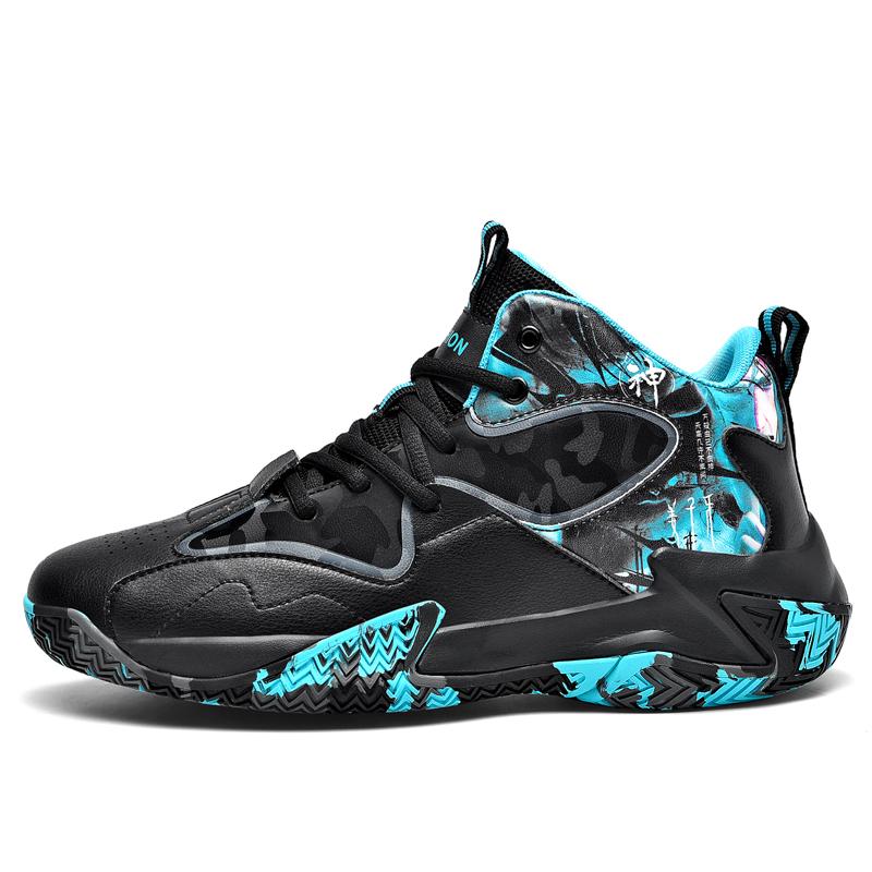 Black-tailed deer Термостойкие амортизирующие противоскользящие баскетбольные кроссовки Black Tailed Deer с защитой от истирания унисекс черно-бирюзовые, цвет Black Turquoise
Black-tailed deer Термостойкие амортизирующие противоскользящие баскетбольные кроссовки Black Tailed Deer с защитой от истирания унисекс черно-бирюзовые, цвет Black Turquoise
