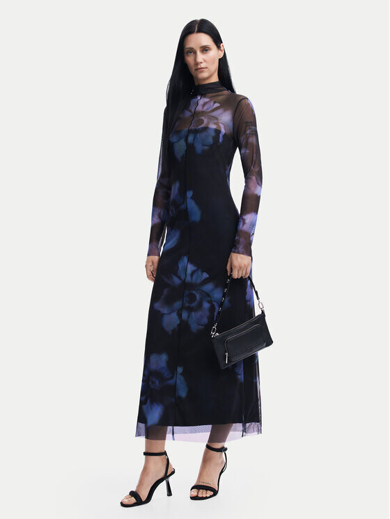 Платье на каждый день приталенного кроя Desigual, синий
Платье на каждый день приталенного кроя Desigual, синий