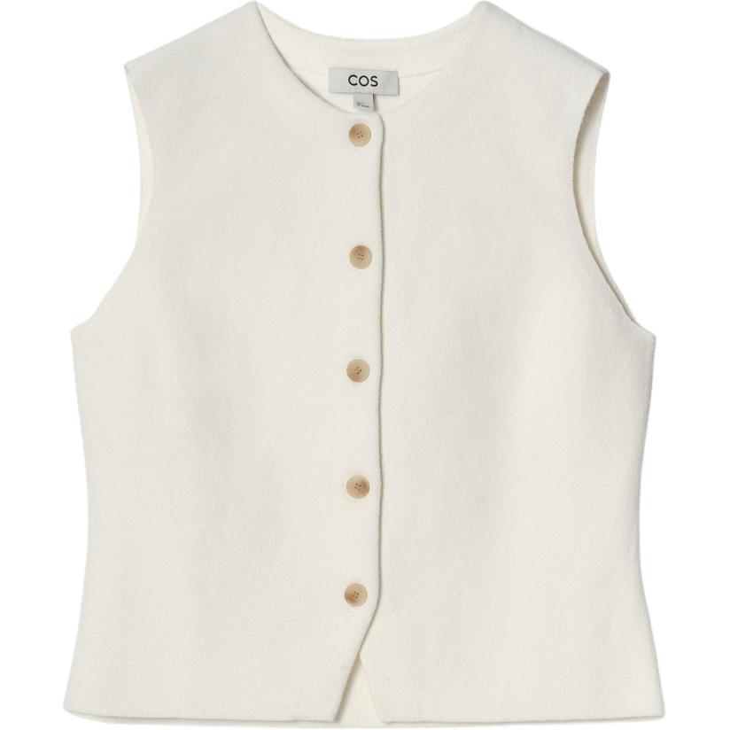 COS Женская майка-алкоголичка Ivory
COS Женская майка-алкоголичка Ivory