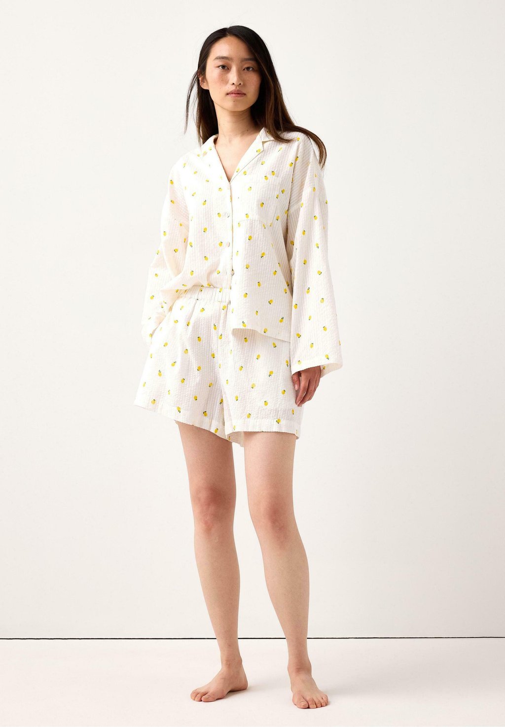 Пижамные штаны IN SEERSUCKER Lindex, желтый
Пижамные штаны IN SEERSUCKER Lindex, желтый