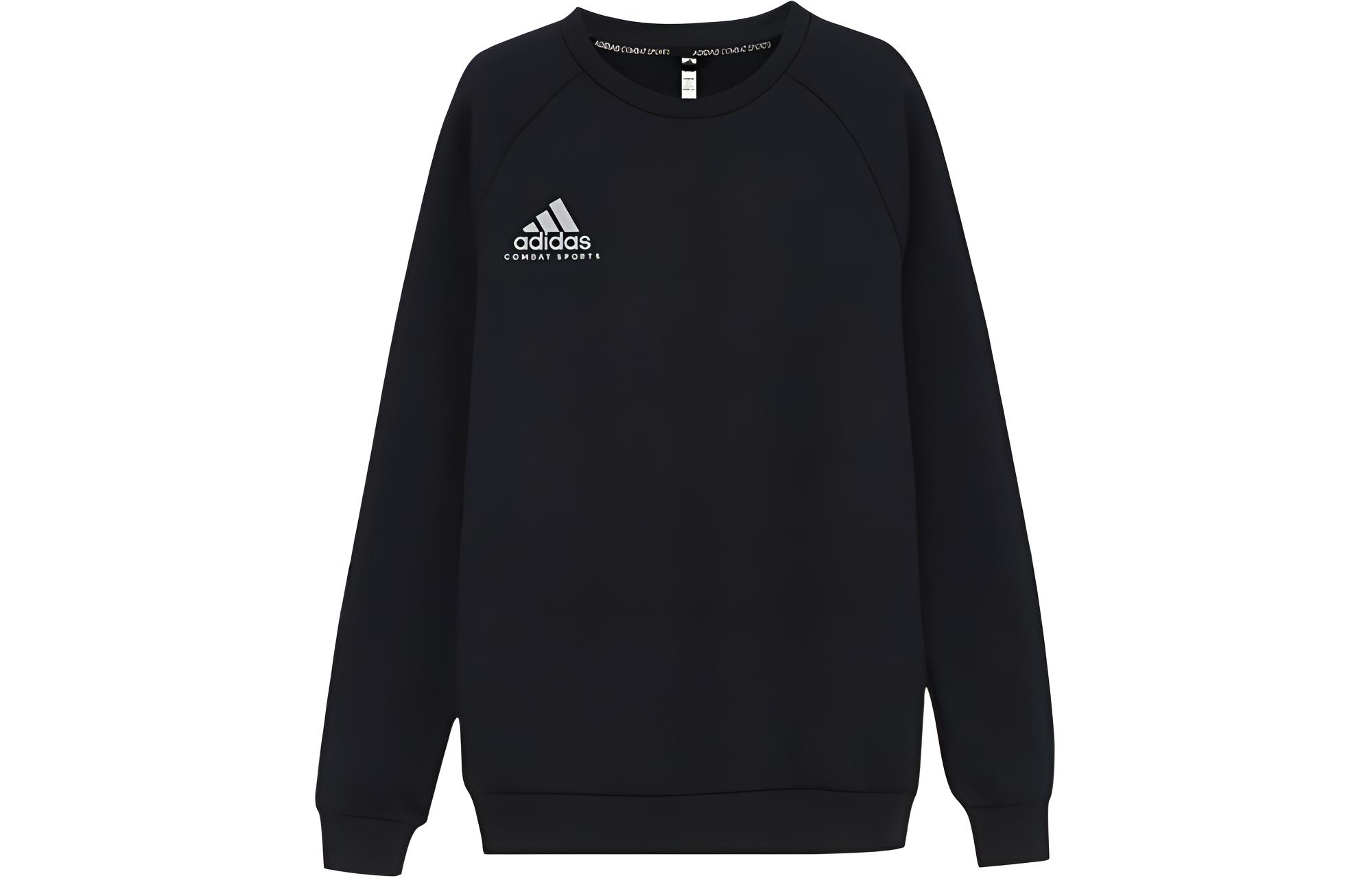 Adidas Свитшоты Unisex черный с белым логотипом Crew Neck Moderate Others
Adidas Свитшоты Unisex черный с белым логотипом Crew Neck Moderate Others