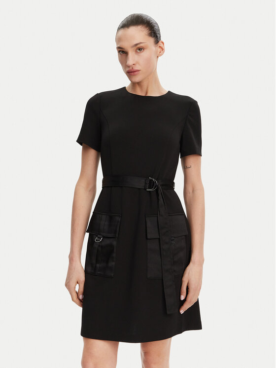 Платье облегающего кроя для повседневной носки DD4J1E45 Dkny, черный
Платье облегающего кроя для повседневной носки DD4J1E45 Dkny, черный