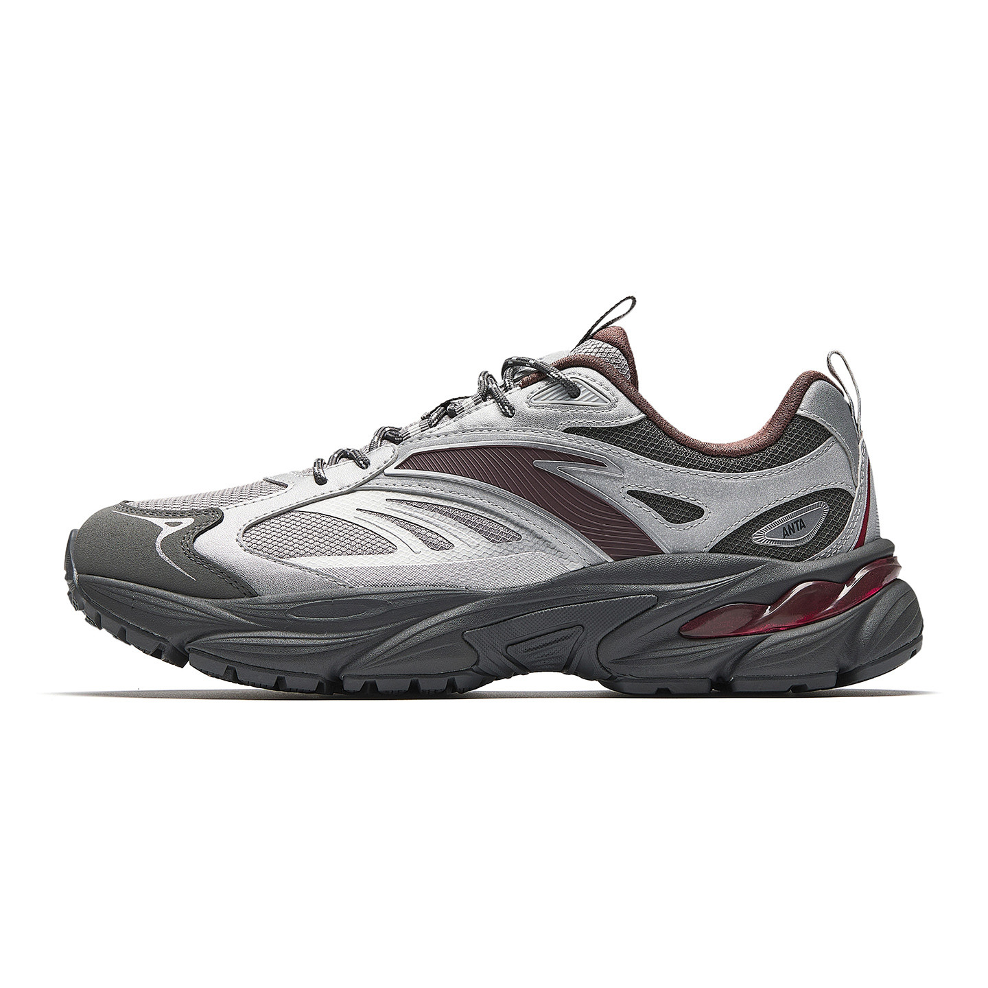 ANTA Амортизирующие, износостойкие повседневные кроссовки Men's Magic Carpet Gray/Silver/Volcanic Gray
ANTA Амортизирующие, износостойкие повседневные кроссовки Men's Magic Carpet Gray/Silver/Volcanic Gray