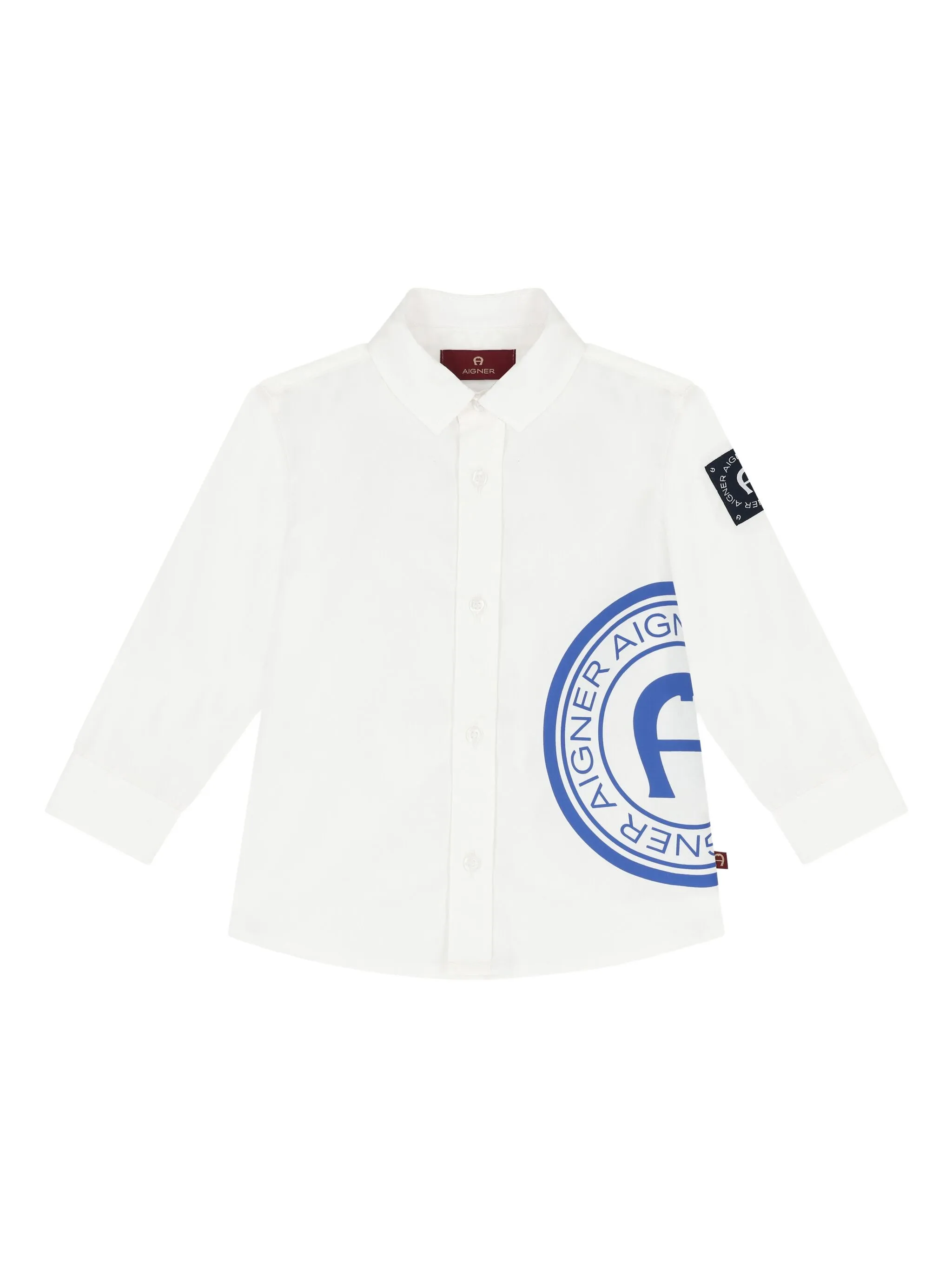 Рубашка на пуговицах Aigner Kids, белый
Рубашка на пуговицах Aigner Kids, белый