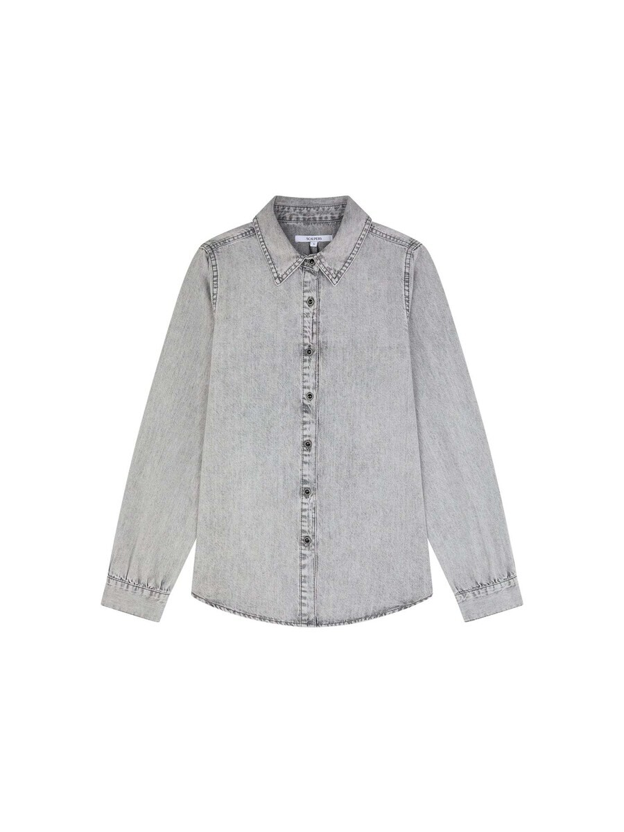 Рубашка Scalpers Blouse, серый
Рубашка Scalpers Blouse, серый