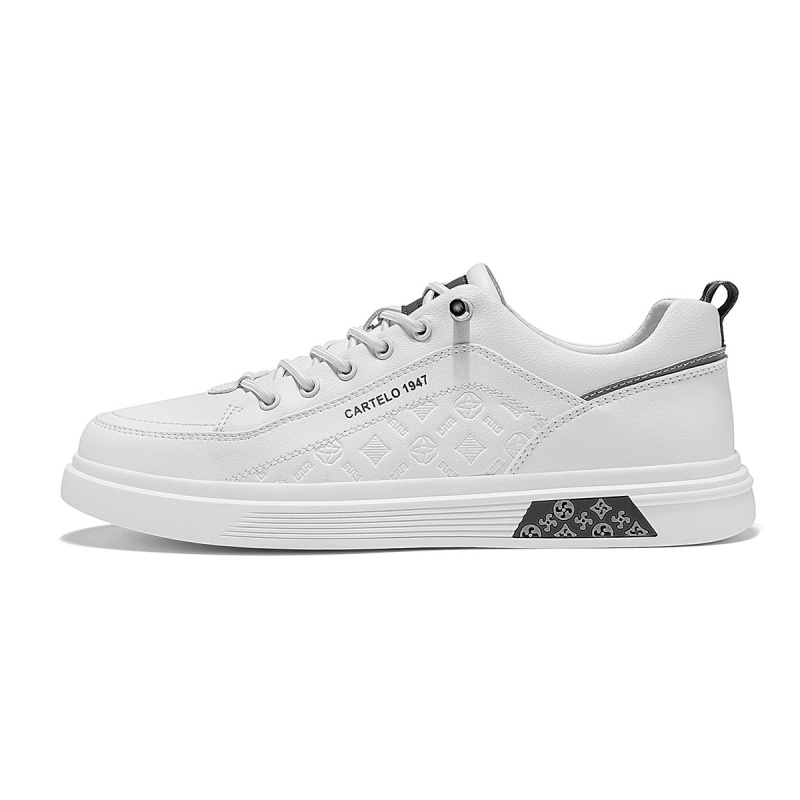 CARTELO Модные белые туфли для бизнеса премиум-класса Легкие низкие скейтбордные кроссовки Мужские, цвет White
CARTELO Модные белые туфли для бизнеса премиум-класса Легкие низкие скейтбордные кроссовки Мужские, цвет White