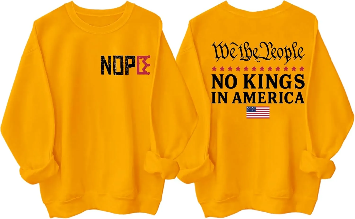 Толстовка No Kings In America PZJUS
Толстовка No Kings In America PZJUS