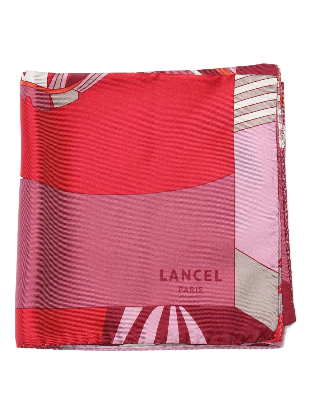 Шелковый шарф с арабесками Lancel, красный
Шелковый шарф с арабесками Lancel, красный