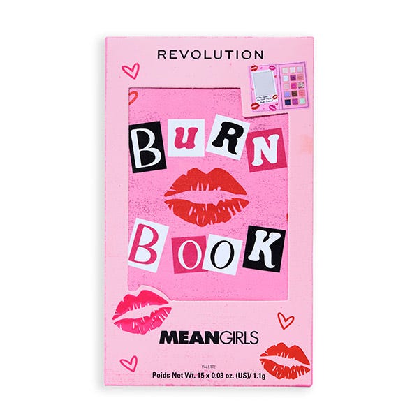 Палитра теней для век REVOLUTION Mean Girls Burn Book Palette
Палитра теней для век REVOLUTION Mean Girls Burn Book Palette