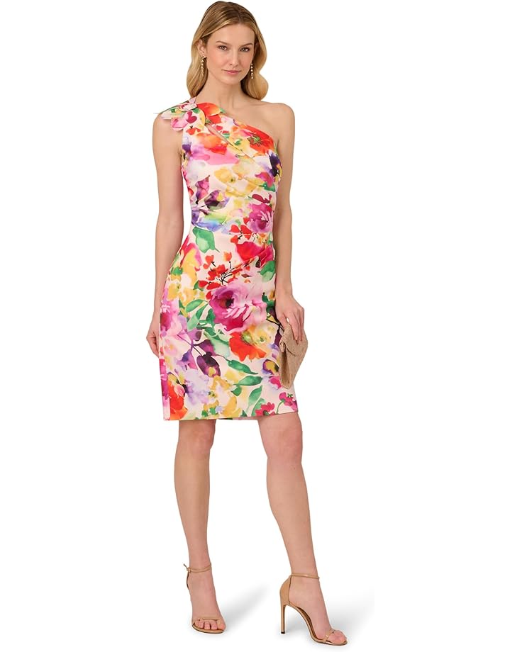 Платье Adrianna Papell Print One Shoulder Dress, цвет Pink Multi
Платье Adrianna Papell Print One Shoulder Dress, цвет Pink Multi