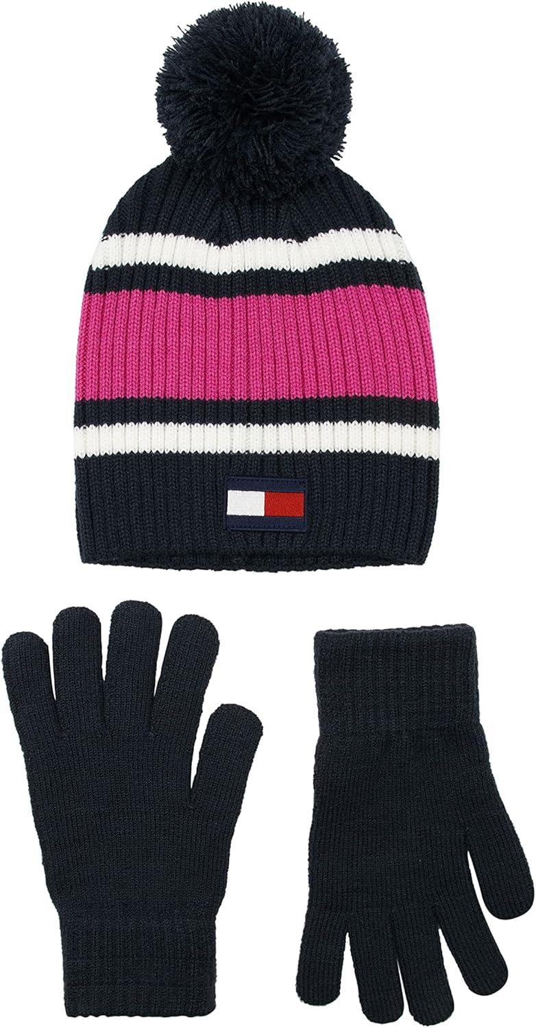 Комплект шапки и перчаток для девочек Tommy Hilfiger, Navy
Комплект шапки и перчаток для девочек Tommy Hilfiger, Navy