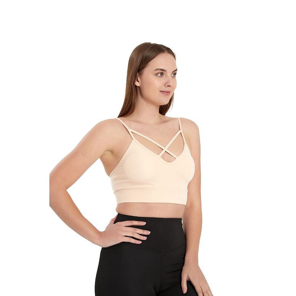 Спортивная одежда с легкой подкладкой для юниоров, топ с глубоким вырезом, перекрещенным спереди WEAR SIERRA, цвет Light Beige
Спортивная одежда с легкой подкладкой для юниоров, топ с глубоким вырезом, перекрещенным спереди WEAR SIERRA, цвет Light Beige