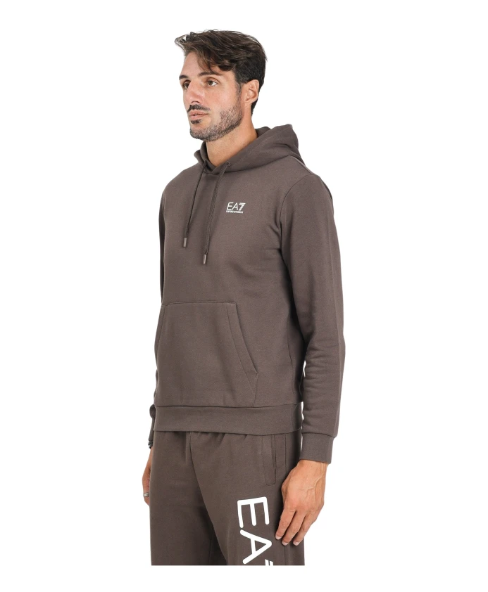 Коричневая толстовка с капюшоном в городском стиле Emporio Armani Ea7, коричневый
Коричневая толстовка с капюшоном в городском стиле Emporio Armani Ea7, коричневый