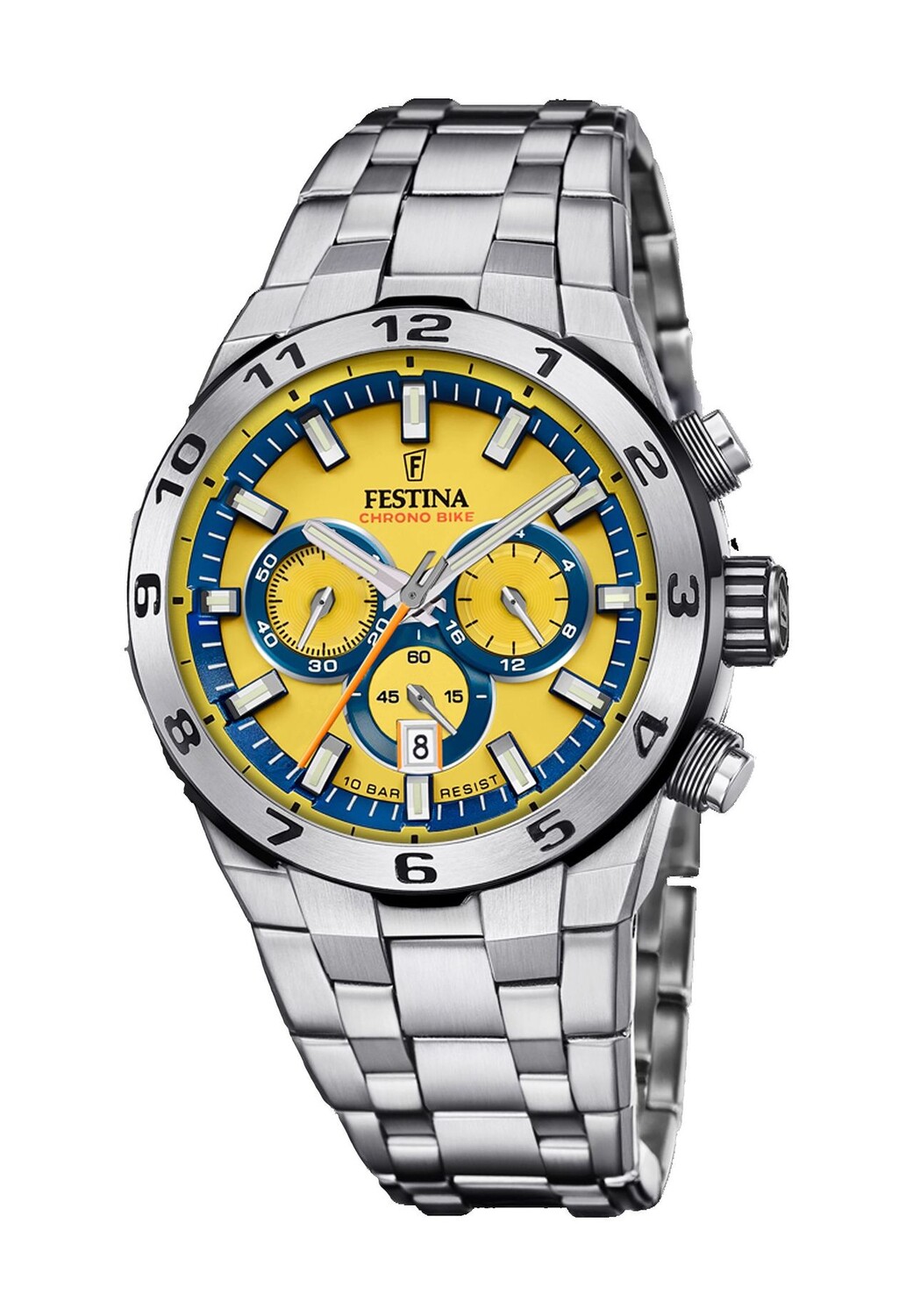 Мужские наручные часы FESTINA, цвет Gelb Blau 
Мужские наручные часы FESTINA, цвет Gelb Blau