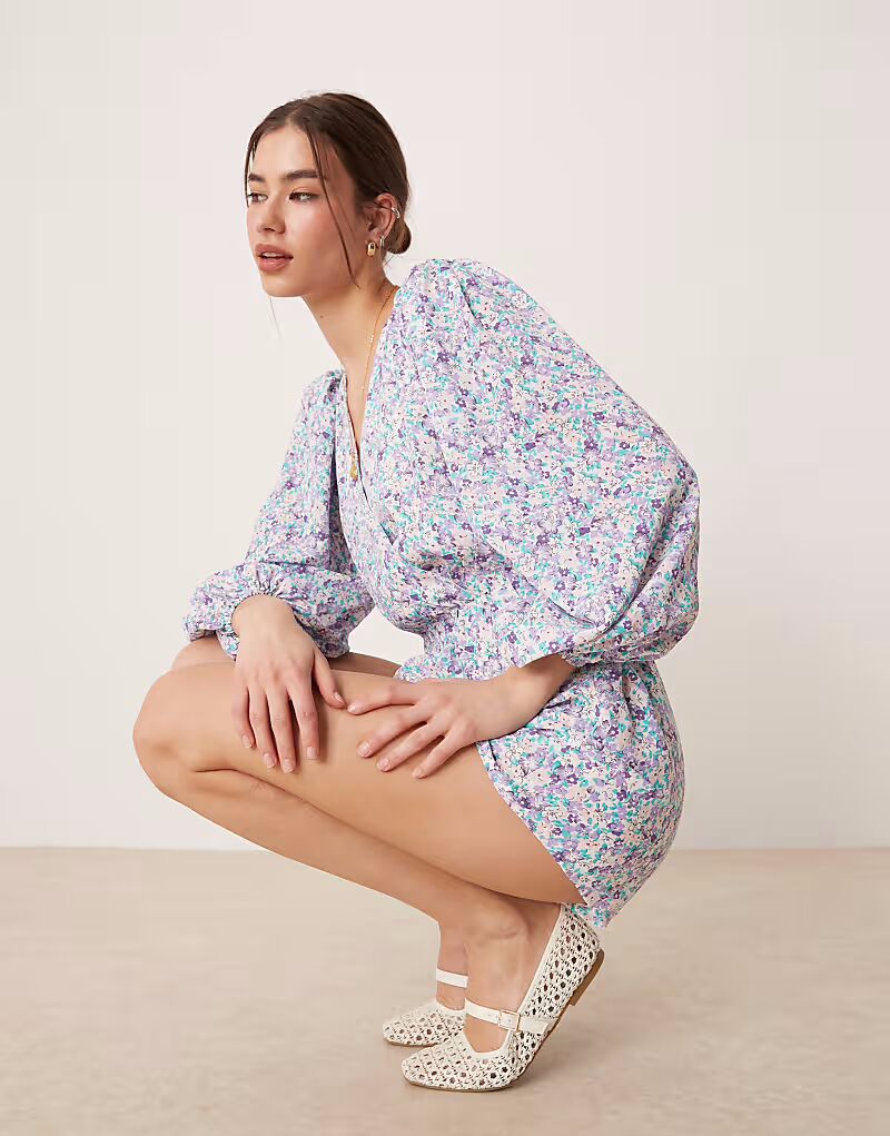 Гламурный комбинезон с длинными рукавами в сиренево-голубой меланжевый цвет Glamorous
Гламурный комбинезон с длинными рукавами в сиренево-голубой меланжевый цвет Glamorous