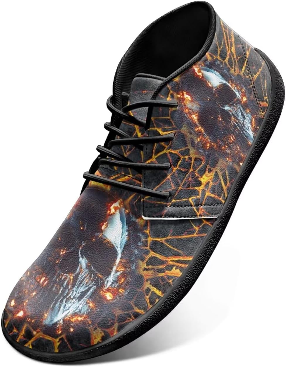 Мужские готические кроссовки Jeiento с черепом, широким носком, модель Barefoot, с равной подошвой и повседневным стилем, Gothic Lava Skull
Мужские готические кроссовки Jeiento с черепом, широким носком, модель Barefoot, с равной подошвой и повседневным стилем, Gothic Lava Skull