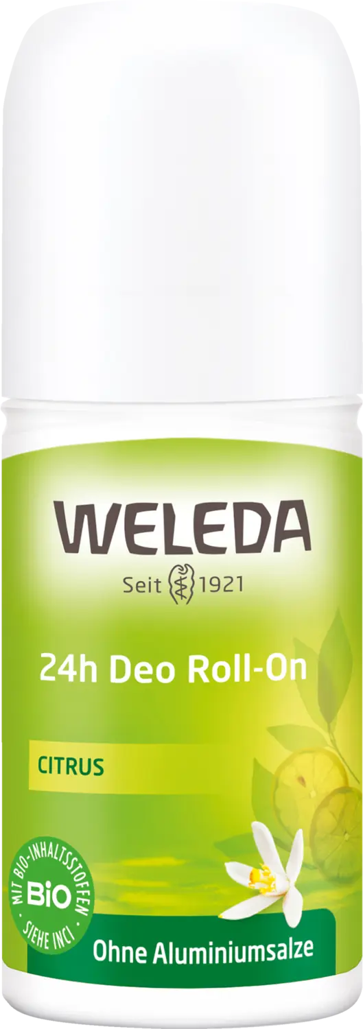 Дезодорант Weleda 24h Deo Roll-on Citrus 
Дезодорант Weleda 24h Deo Roll-on Citrus