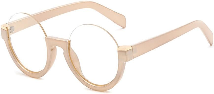 Модные полуободковые круглые женские солнцезащитные очки с градиентным линзовым покрытием в стиле ретро, прозрачные линзы, оправа, защита от УФ-излучения UV400 generic, Champagne Clear
Модные полуободковые круглые женские солнцезащитные очки с градиентным линзовым покрытием в стиле ретро, прозрачные линзы, оправа, защита от УФ-излучения UV400 generic, Champagne Clear