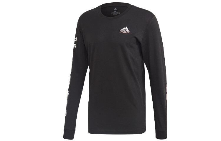 Футболка мужская черная Adidas, черный 
Футболка мужская черная Adidas, черный