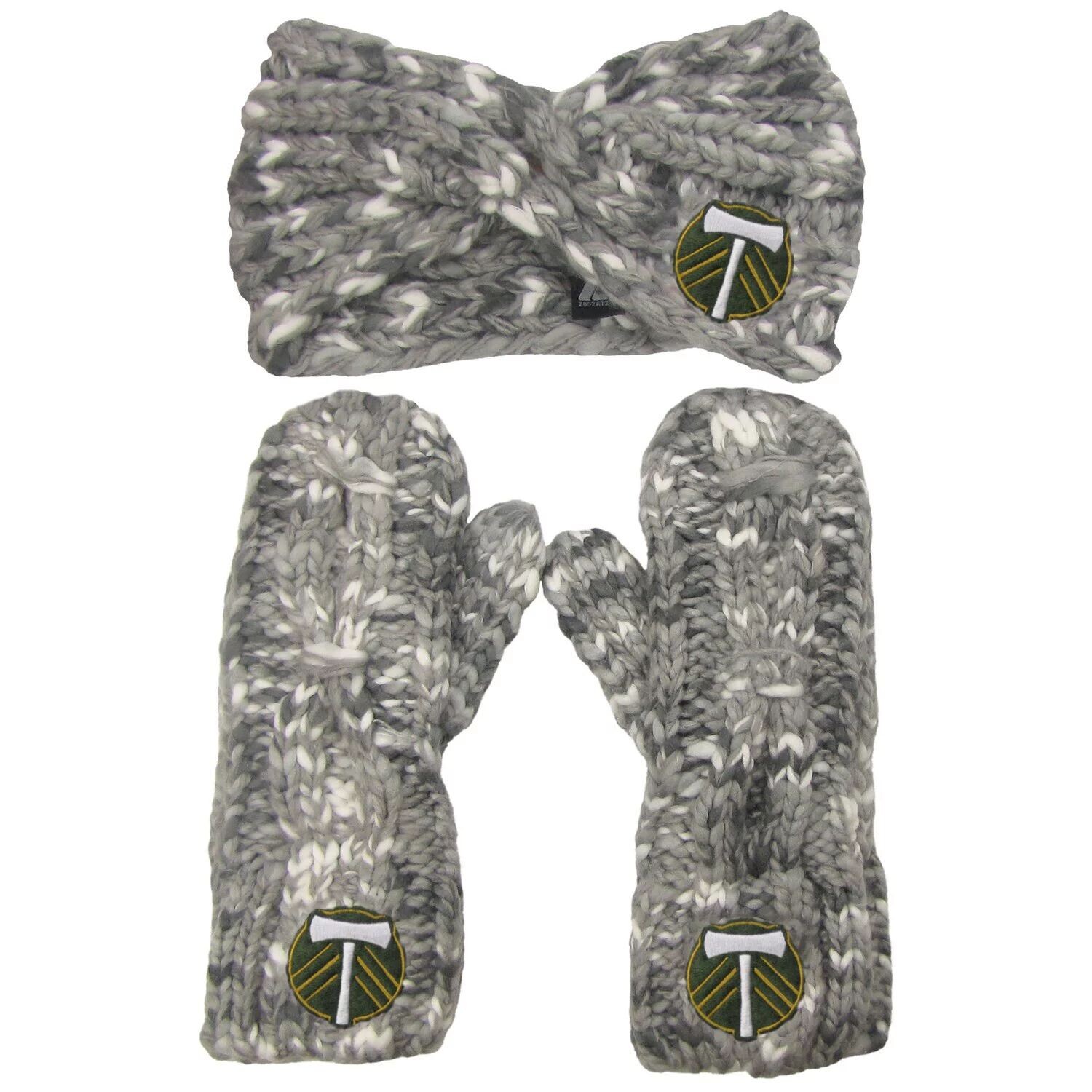 Женский комплект с повязкой на голову и варежками ZooZatz Portland Timbers Marled
Женский комплект с повязкой на голову и варежками ZooZatz Portland Timbers Marled