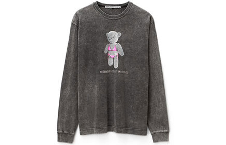 Футболка унисекс темно-серая Alexander Wang, темно-серый
Футболка унисекс темно-серая Alexander Wang, темно-серый