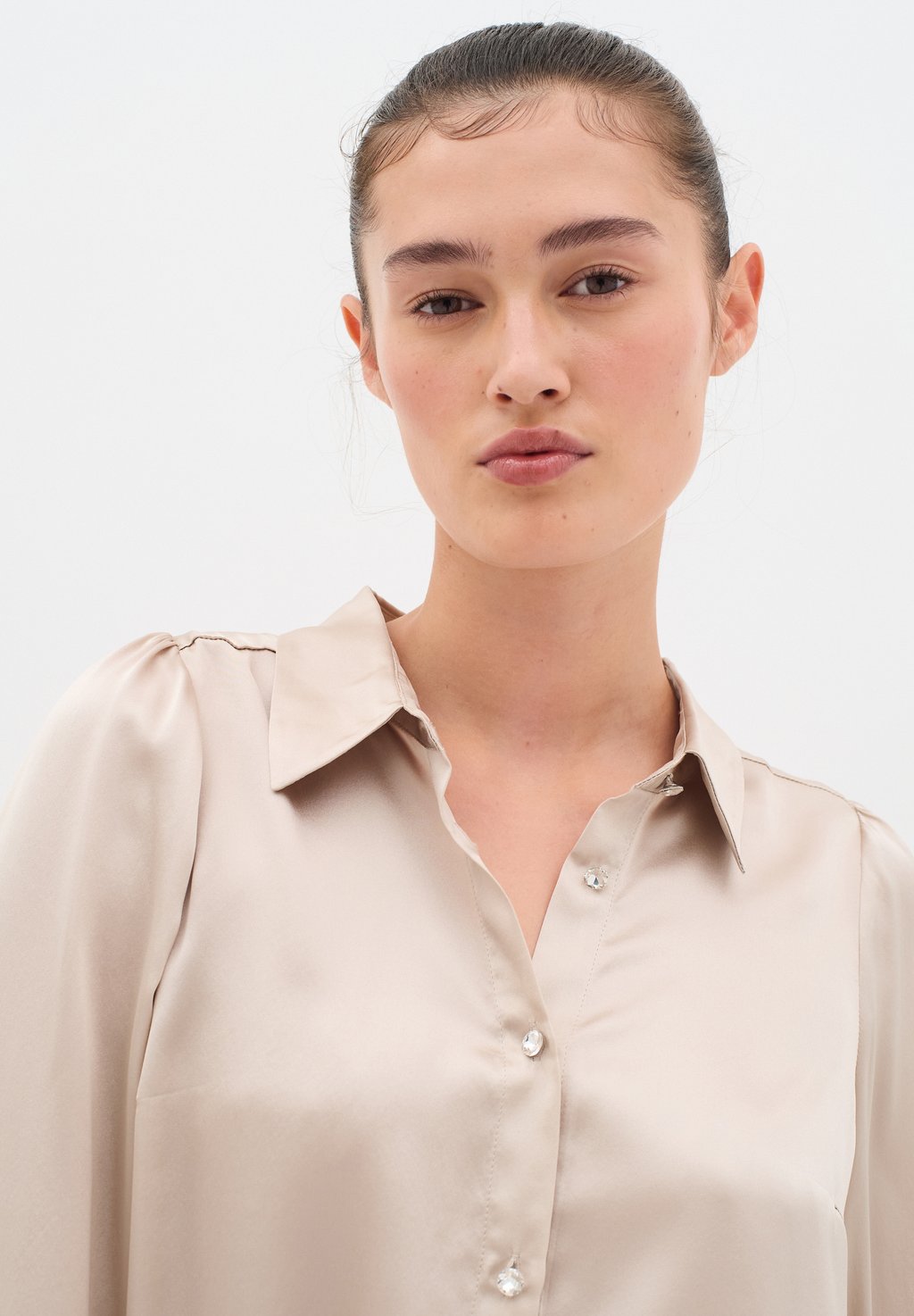 Блузка на пуговицах LAVILA InWear, бежевый
Блузка на пуговицах LAVILA InWear, бежевый