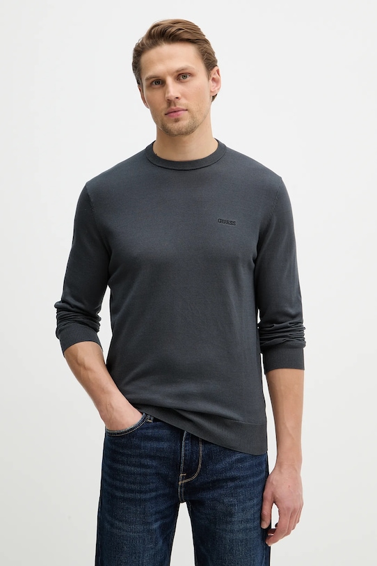 Хлопковый свитер kalil Guess, серый
Хлопковый свитер kalil Guess, серый