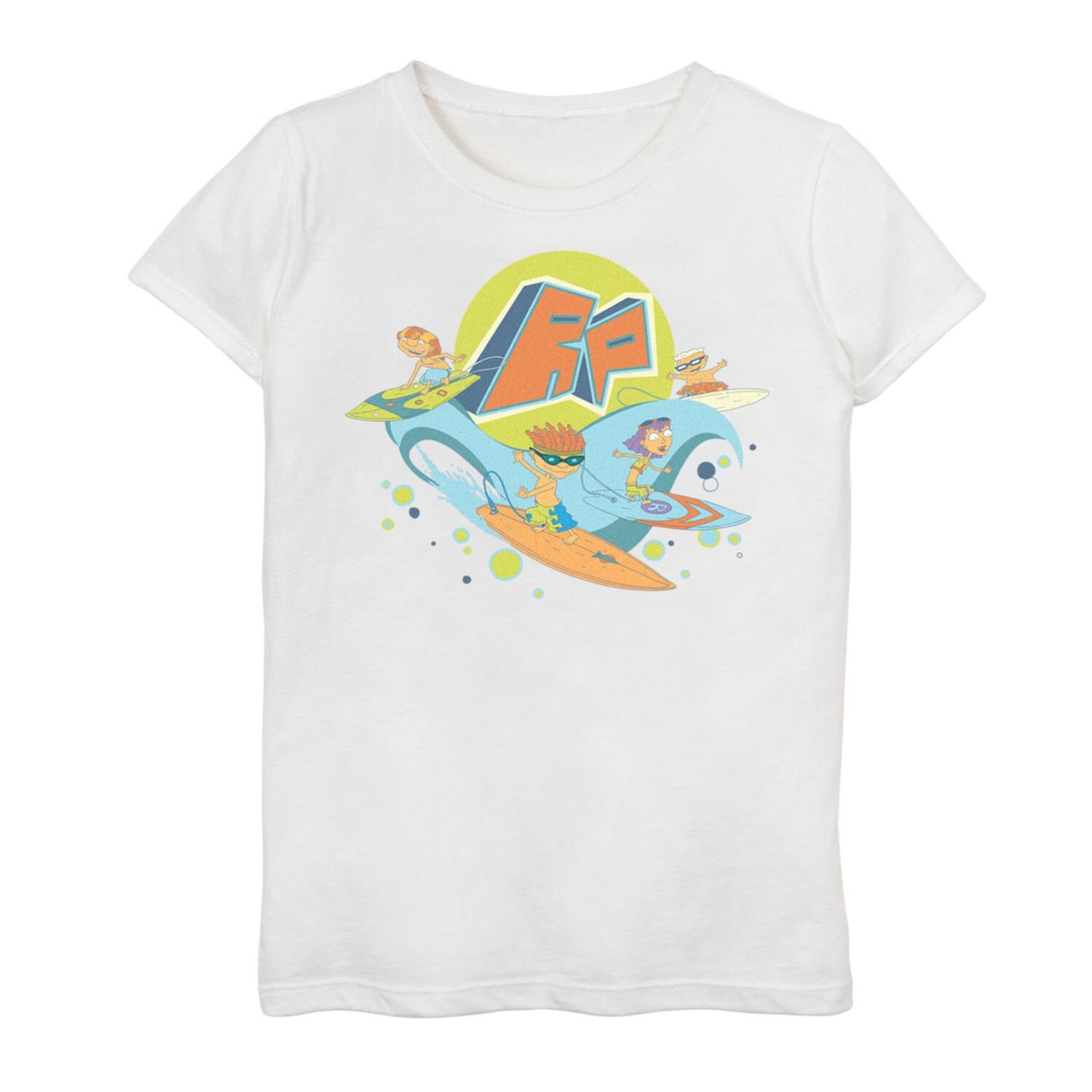 Футболка Nickelodeon Rocket Power Surfing для девочек 7–16 лет с графическим изображением, групповая фотография Nickelodeon
Футболка Nickelodeon Rocket Power Surfing для девочек 7–16 лет с графическим изображением, групповая фотография Nickelodeon